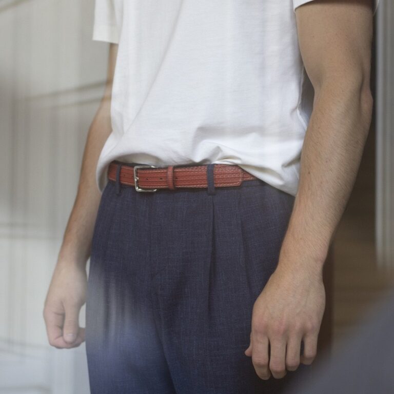 Saint-Lazare - Ceinture rouge brique - Charlie