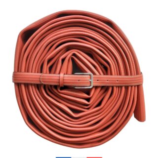 SAINT LAZARE - Ceinture rouge brique  Charlie