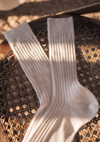 Montlimart - Chaussettes Excellence Ecru