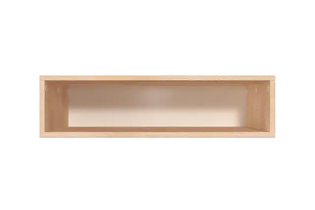 ABC MEUBLES - Cube de rangement bois 100x50 cm