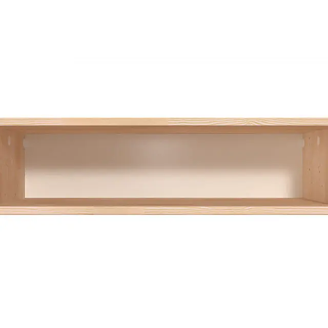 ABC MEUBLES - Cube de rangement bois 100x50 cm