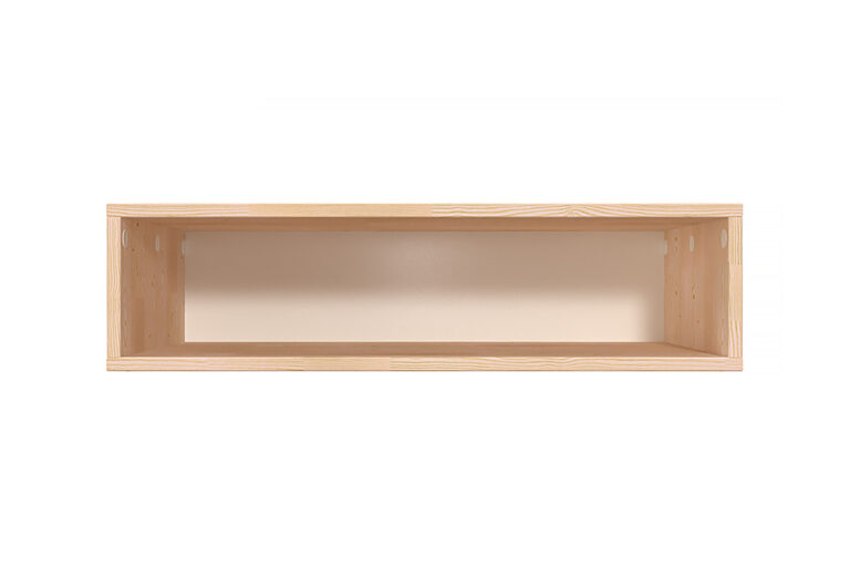 ABC MEUBLES - Cube de rangement bois 100x50 cm