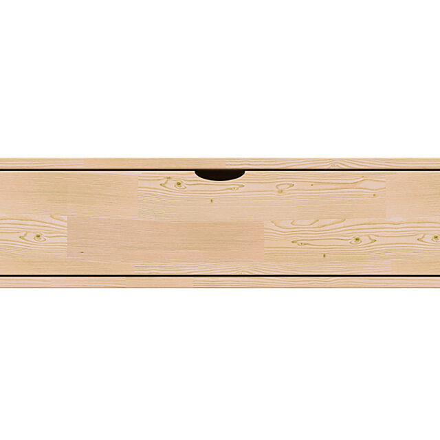 ABC MEUBLES - Cube de rangement bois 100x50 cm + tiroir