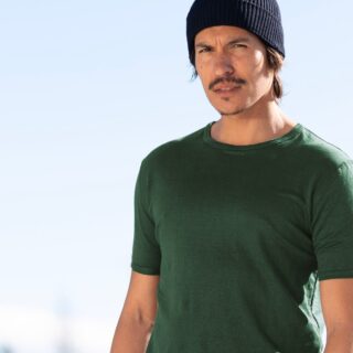 Le t-shirt Propre - Le t-shirt en lin français  Vert Olive