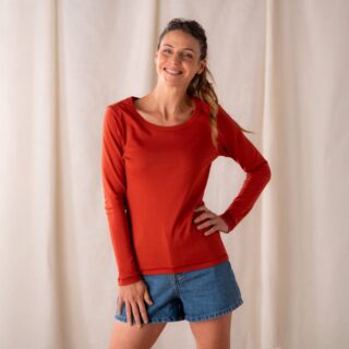 Le t-shirt Propre - Le t-shirt en coton bio  Terracotta