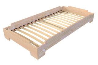 Lit Empilable 80×200 – 1 place en Bois Massif par la marque ABC Meubles ABC Meubles - Lit Empilable 80×200 – 1 place en Bois Massif