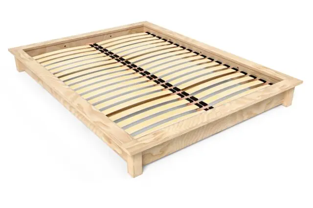 ABC Meubles - Lit futon Solido 140×200 en bois massif