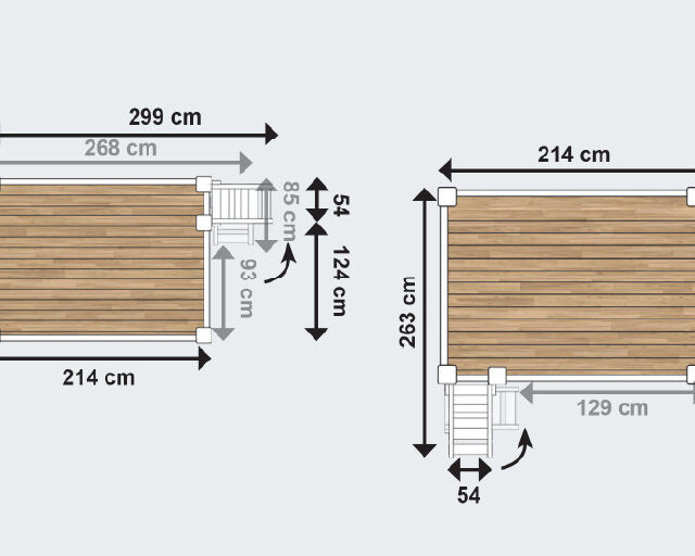 ABC MEUBLES - Lit Mezzanine adulte 160x200 bois + échelle hauteur réglable Alpage