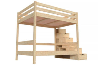 lit superpose double adulte escalier cube sylvia 3