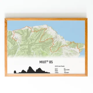 The Post Trace - Affiche MIUT® 85  Madeira Island Ultra Trail®