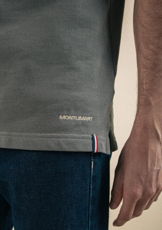 Montlimart - POLO PARTAGE GRIS