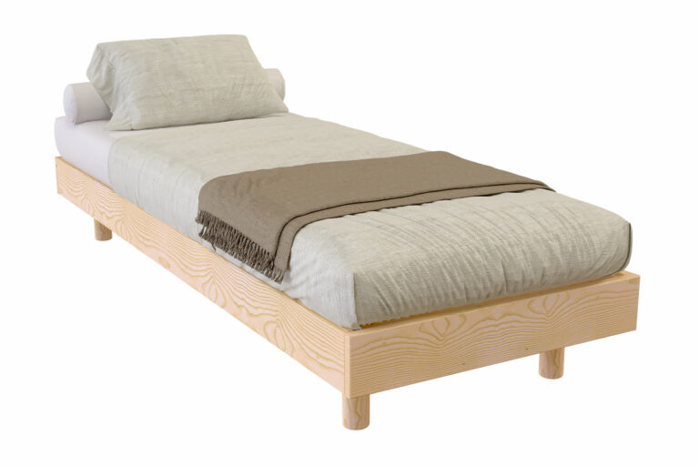 ABC MEUBLES - Sommier à lattes 70x190 bois Kit France