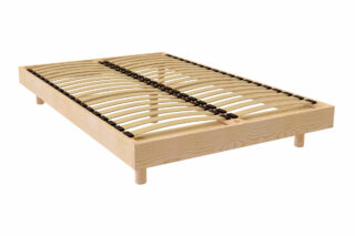 ABC Meubles - Sommier à lattes 2 places bois Kit France – 120×190