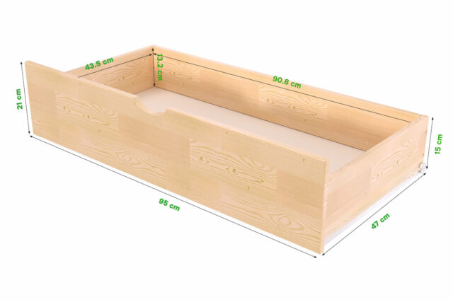 ABC MEUBLES - Tiroir de rangement  pour cube 100