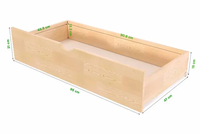 ABC MEUBLES - Tiroir de rangement pour cube 100