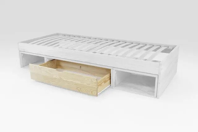 ABC MEUBLES - Tiroir de rangement pour cube 100