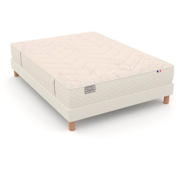 LA REDOUTE INTERIEURS - Ensemble Matelas 651 Ressorts Ferme + Sommier