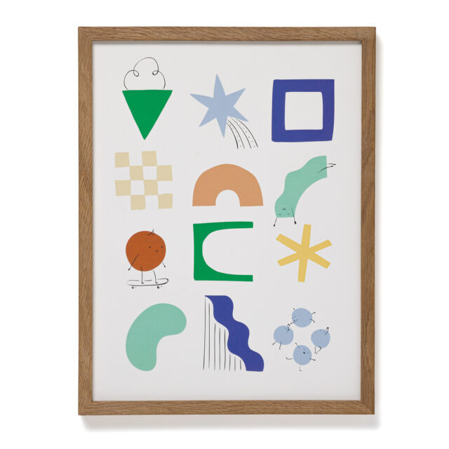 LA REDOUTE INTERIEURS - Affiche Imprimée 30x40 Cm Olivo