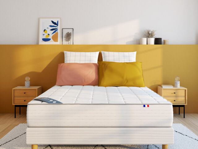 LA REDOUTE INTERIEURS - Ensemble Matelas 400 Ressorts Ferme + Sommier