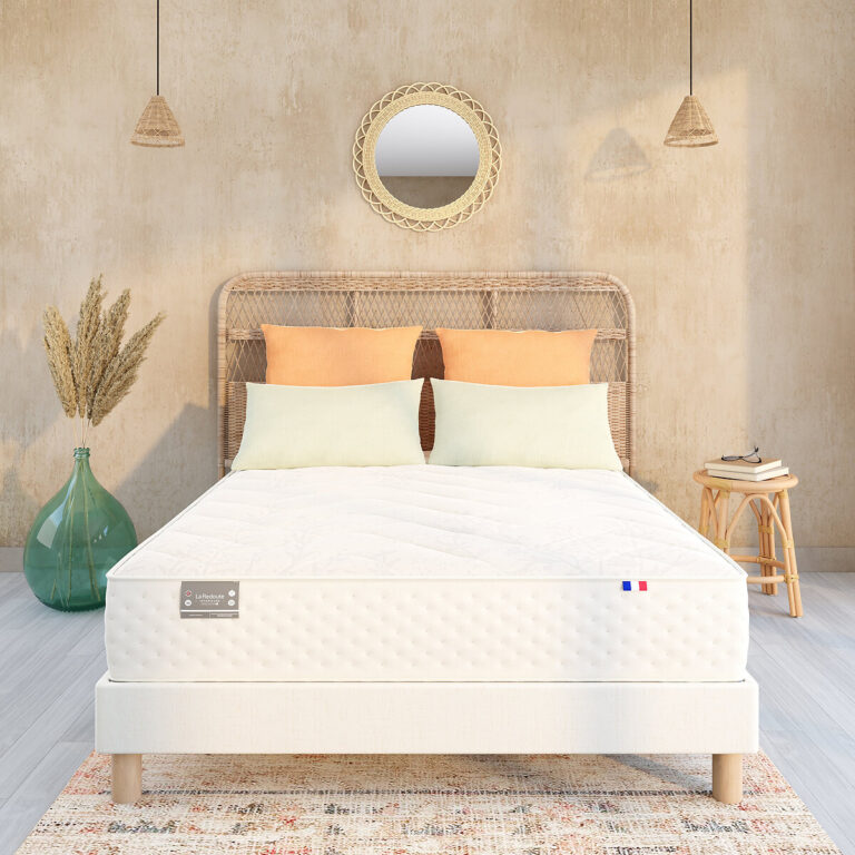 2cf19a671cd8c2b92ecbfe3ad886e91d LA REDOUTE INTERIEURS - Ensemble Matelas 651 Ressorts Ferme + Sommier