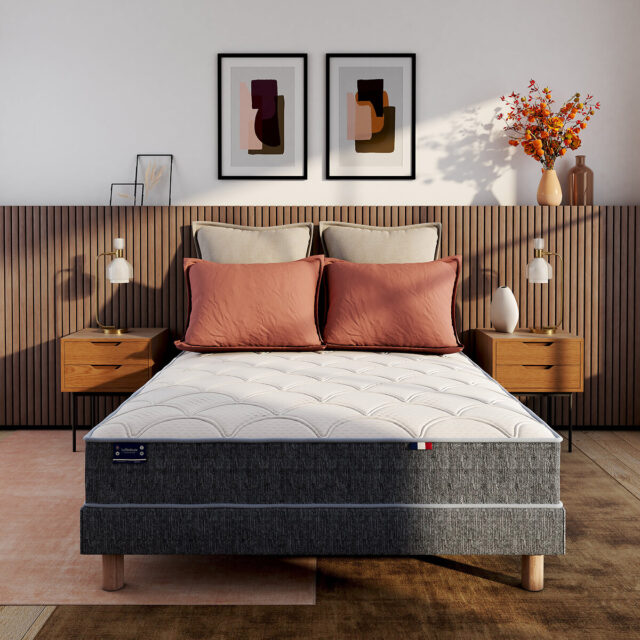 LA REDOUTE INTERIEURS - Sommier Tapissier Ressorts Boxspring Déco