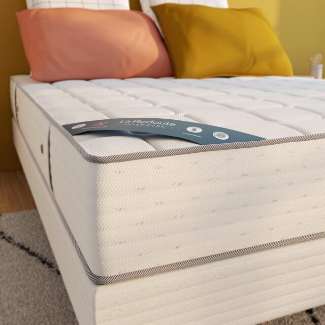 LA REDOUTE INTERIEURS - Ensemble Matelas 400 Ressorts Ferme + Sommier
