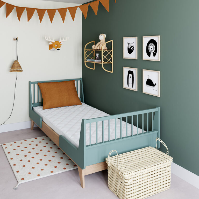 LA REDOUTE INTERIEURS - Matelas Mousse En 2 Parties Lit Évolutif Enfant