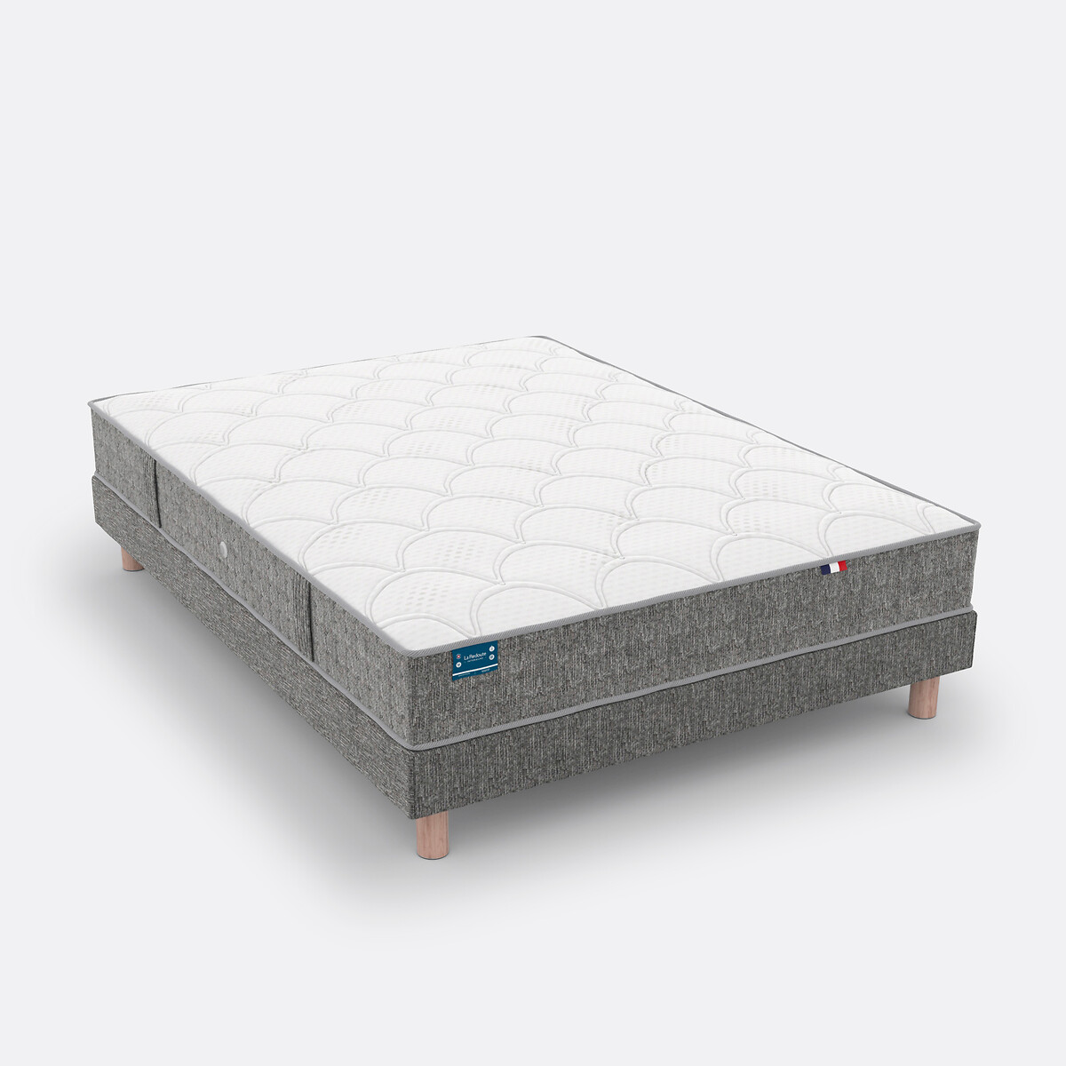93a4ab9d9c51fa0c4af87aa442d9cb73 LA REDOUTE INTERIEURS - Ensemble Matelas Mousse Hr Très Ferme + Sommier