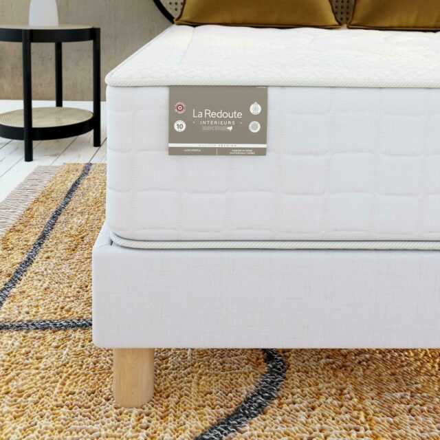 LA REDOUTE INTERIEURS - Ensemble Matelas 870 Ressorts Mi-ferme + Sommier