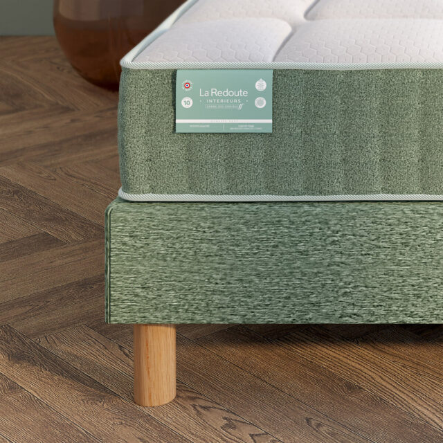 LA REDOUTE INTERIEURS - Ensemble Matelas 672 Ressorts Ferme + Sommier