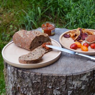 Assiette en bois – Origines par la marque Maison Primavera Maison Primavera - Assiette en bois – Origines
