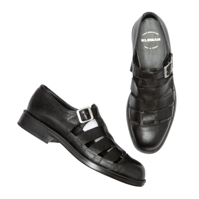 KLEMAN - Sandals DIMORI G VGT Noir