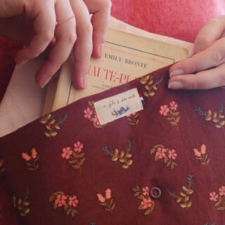 Des fils et des mots - pochette / housse