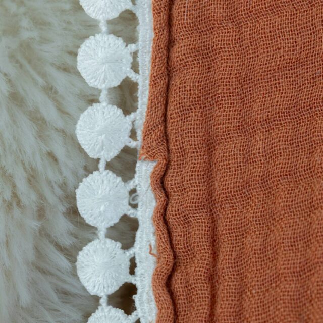 Maison Mallow - Bavoir Terracotta - Les Imparfaits