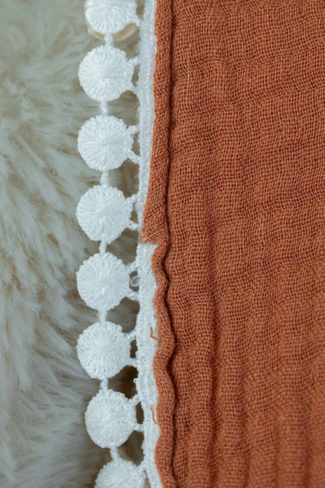 Maison Mallow - Bavoir Terracotta - Les Imparfaits