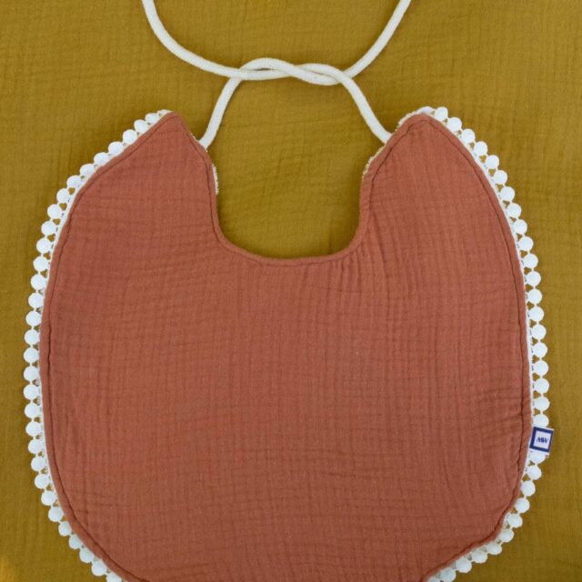 Maison Mallow - Bavoirs unis Maison Mallow