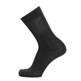Maison Broussaud - Les côtelées fines – chaussettes homme – coton anthracite