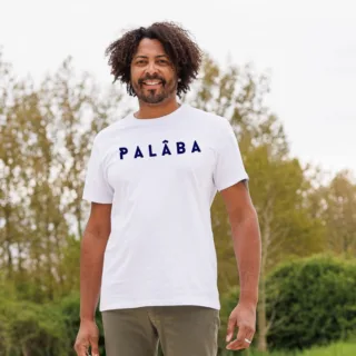 PALÂBA - T-shirt blanc homme PALÂBA