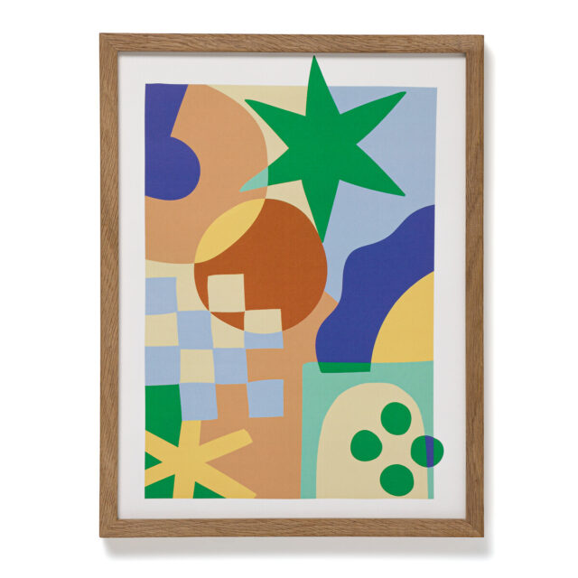 LA REDOUTE INTERIEURS - Affiche Imprimée 30x40 Cm Olivo