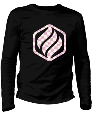 Adrenagliss - DAMIER  TEE SHIRT HOMME MANCHES LONGUES FABRIQUÉ EN FRANCE EN COTON BIO