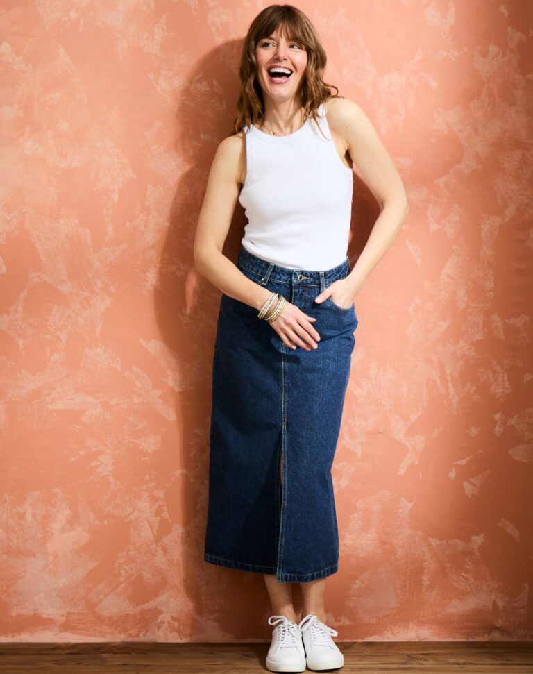 Lemahieu - Débardeur côtelé - Blanc - Femme