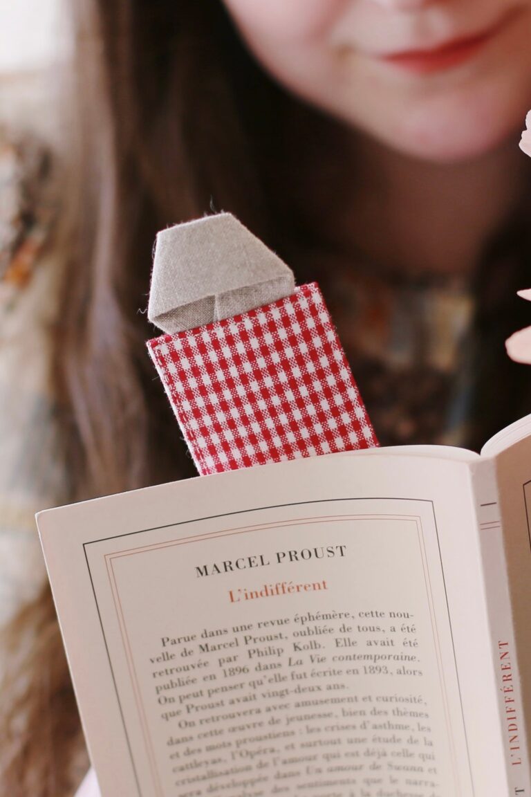 Des fils et des mots - Marque-page « En Camargue »