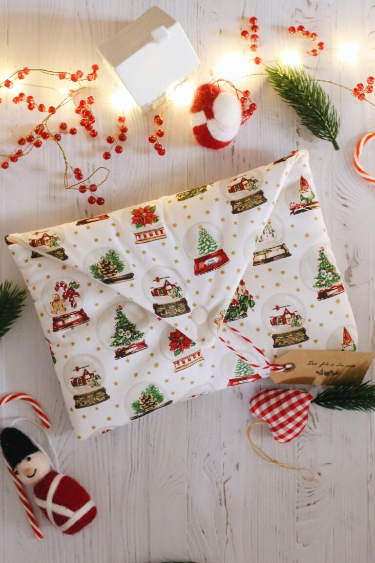 Des fils et des mots - La housse « Boule à neige » - plusieurs formats