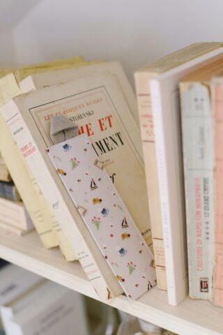 Des fils et des mots - Marque-page « Pause lecture » – imprimé exclusif