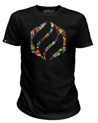 Adrenagliss - DOODLE  TEE SHIRT HOMME MANCHES COURTES FABRIQUÉ EN FRANCE EN COTON BIO