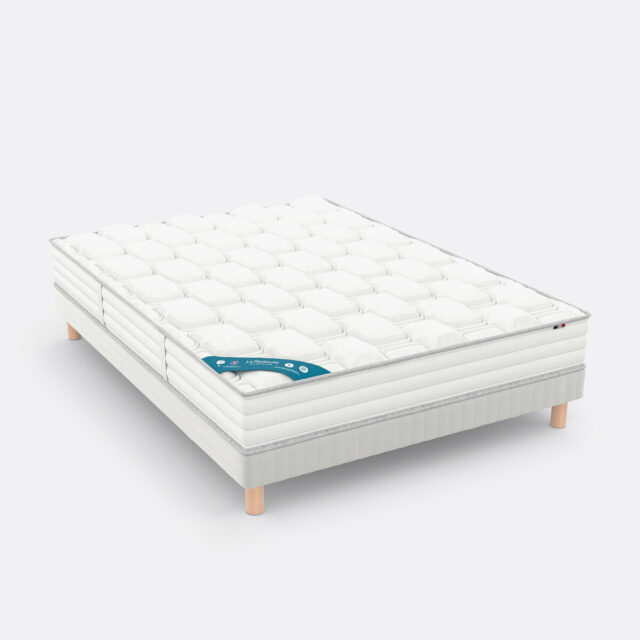 LA REDOUTE INTERIEURS - Sommier Tapissier Blanc 12 Lattes