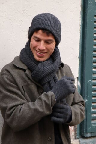 Maison Bonnefoy - Gants tactiles Patrice S/M Minerai (Patrice)