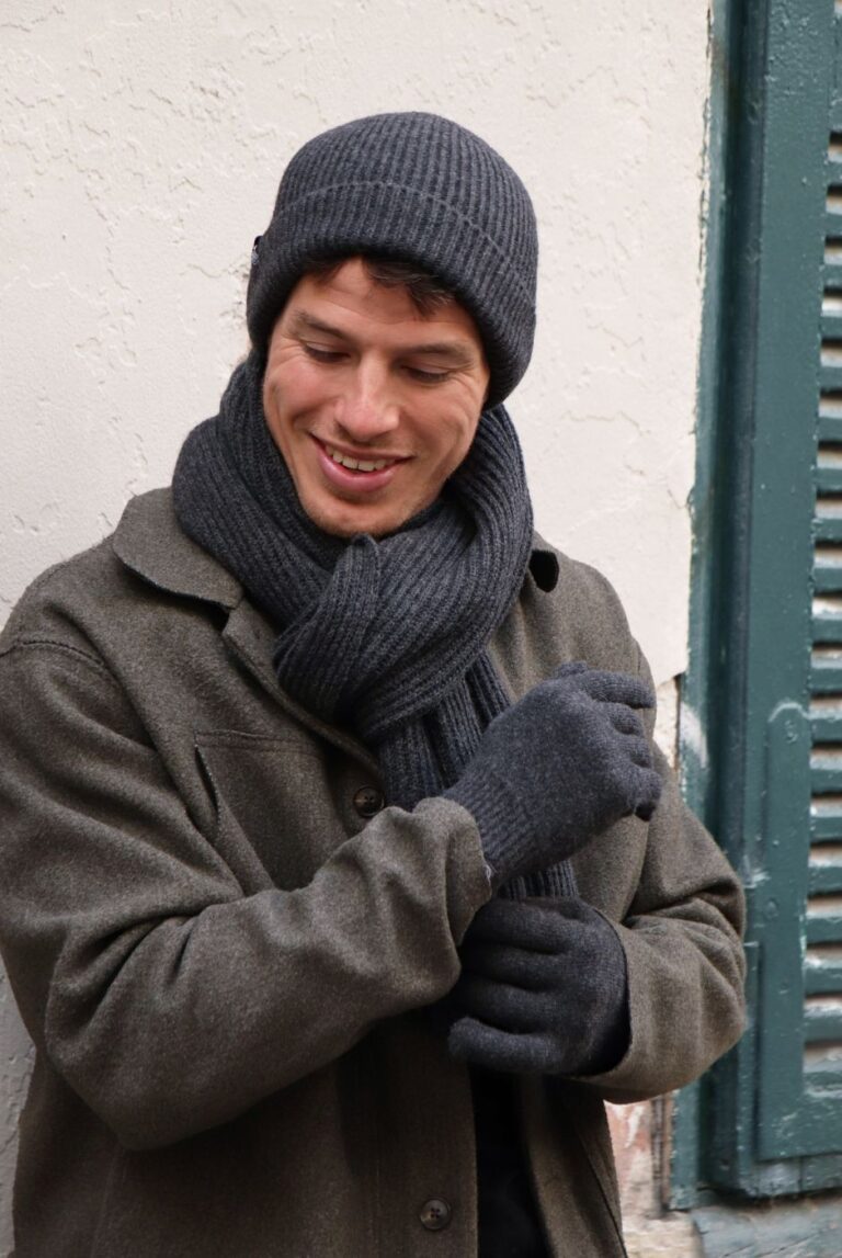 Maison Bonnefoy - Gants tactiles Patrice S/M Minerai (Patrice)