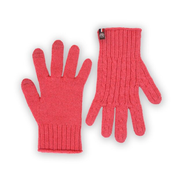 Maison Bonnefoy - Gants tactiles Daniel L/XL Corail