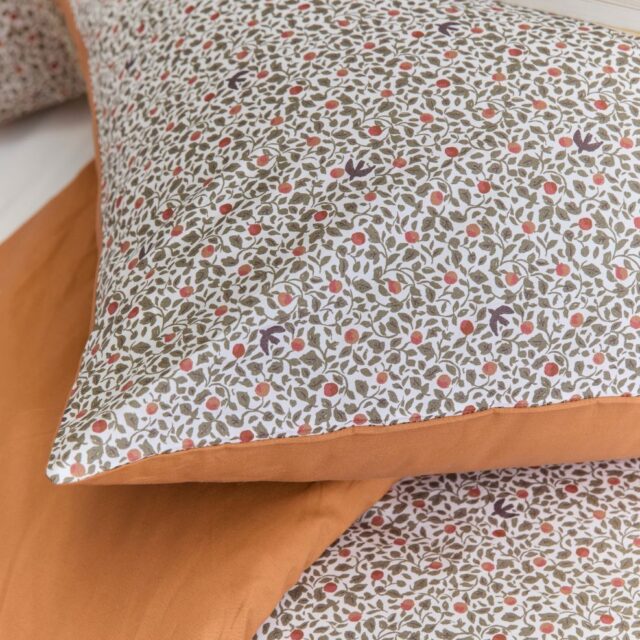 Lemahieu - Housse de couette 100% coton - Fleurie